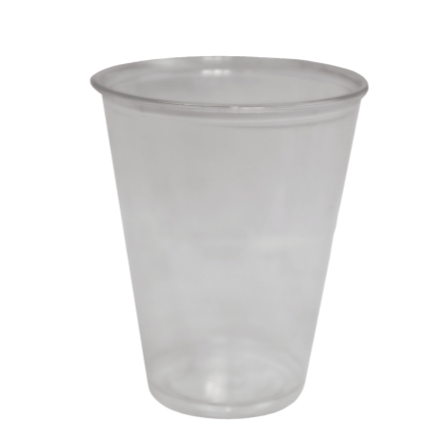 VASO PLÁSTICO DOMO 92 MM CON TAPA 14 OZ - 25 UNDS