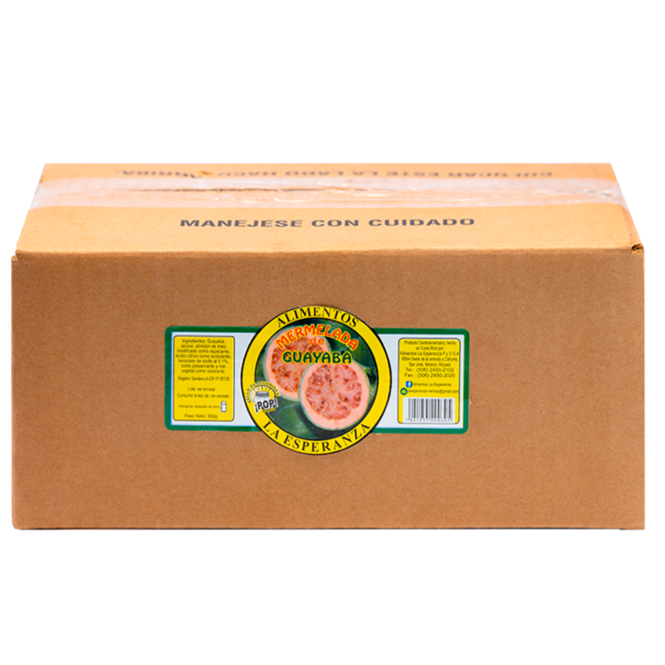 MERMELADA GUAYABA 5 KG LA ESPERANZA CAJA